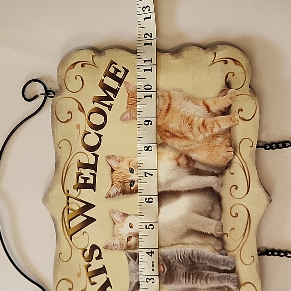 Cats Welcome Sign - Picture 3 of 7